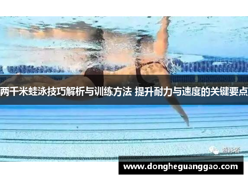 两千米蛙泳技巧解析与训练方法 提升耐力与速度的关键要点